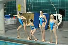 Artistic Swim vs TWC  Wheaton College Artistic Swimming vs Texas Women’s College. - Photo By: KEITH NORDSTROM : Wheaton, Artistic Swimming